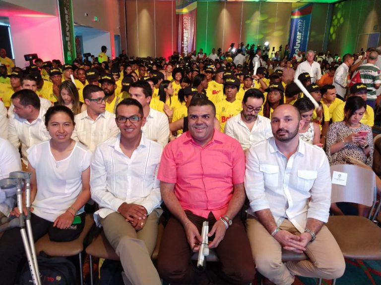 ceremonia de lanzamiento oficial de los Juegos Deportivos Nacionales y Paranacionales Bolívar 2019